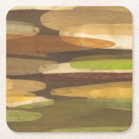 Abstract Earth Tone Landscape