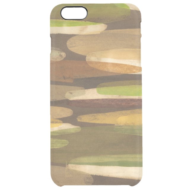 Abstract Earth Tone Landscape Uncommon iPhone Case (Back)