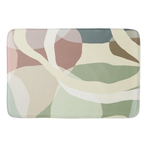 Abstract Earthiness Bath Mat