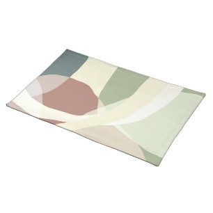 Abstract Earthiness Cloth Placemat