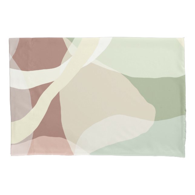 Abstract Earthiness Pillow Case (Front)