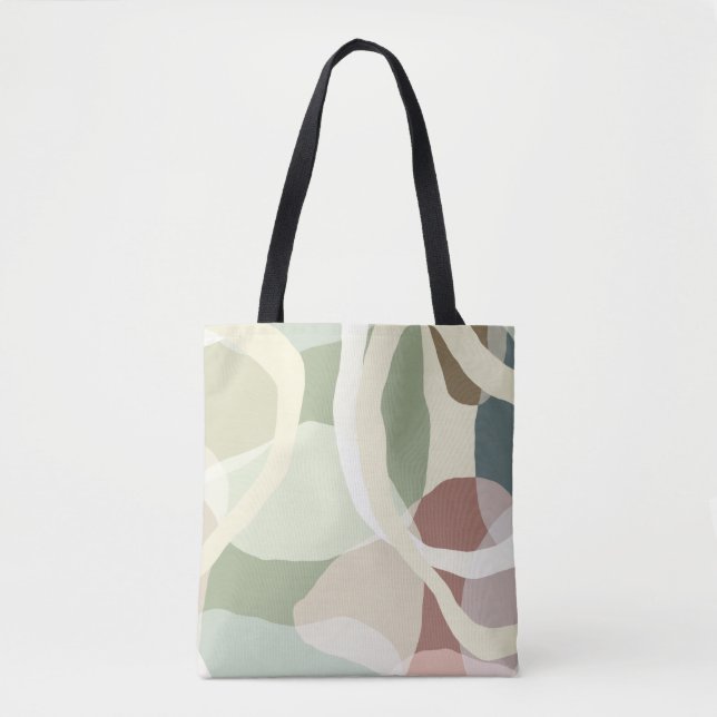 Abstract Earthiness Tote Bag (Front)