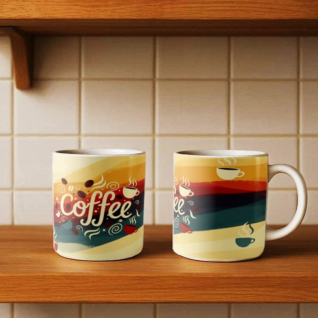Abstract Earthy Coffee Mug Design (Creator Uploaded)