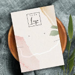 Abstract Earthy Pink Necklace Earring Logo Display Business Card<br><div class="desc">If you need any further customisation please feel free to message me on yellowfebstudio@gmail.com.</div>
