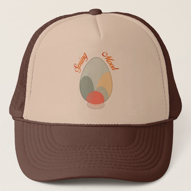 Abstract Easter Egg – Modern Art - boné Trucker Hat (Front)