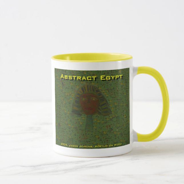 abstract egypt mug (Right)
