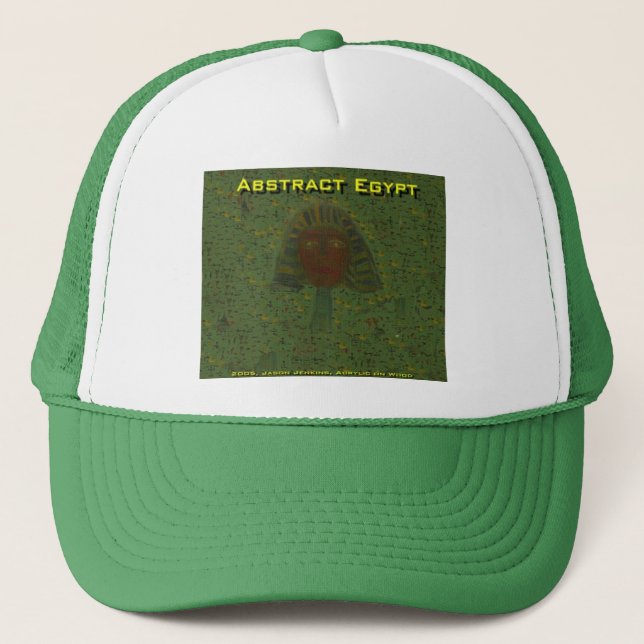 abstract egypt trucker hat (Front)