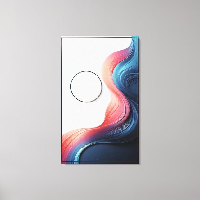 Abstract Elegance Canvas Print (Front)