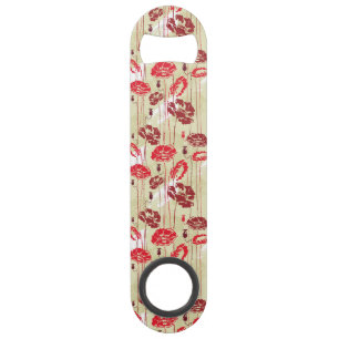 Abstract Elegance floral pattern 2 Bar Key