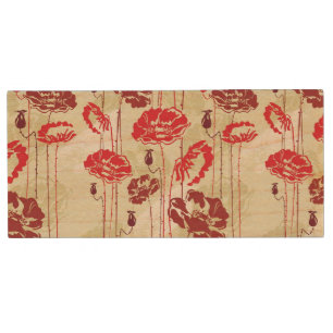 Abstract Elegance floral pattern 2 Wood USB Flash Drive
