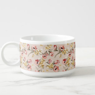Abstract Elegance floral pattern 3 Bowl