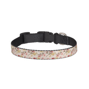 Abstract Elegance floral pattern 3 Pet Collar