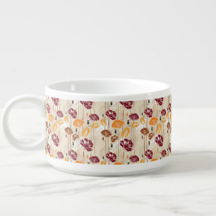 Abstract Elegance floral pattern 4 Bowl