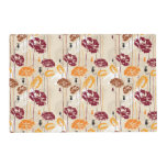 Abstract Elegance floral pattern 4 Placemat