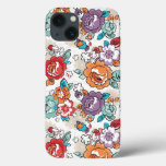 Abstract Elegance floral pattern 5 iPhone 13 Case