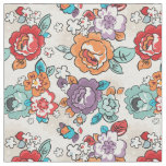 Abstract Elegance floral pattern 5 Fabric