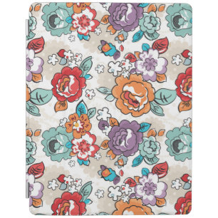 Abstract Elegance floral pattern 5 iPad Smart Cover