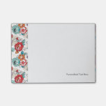Abstract Elegance floral pattern 5 Post-it Notes