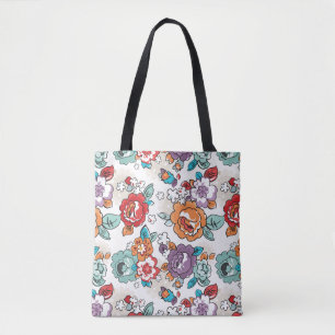Abstract Elegance floral pattern 5 Tote Bag