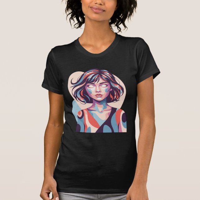 Abstract Elegance T-shirt  (Front)