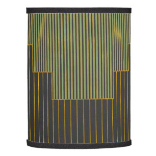 Abstract, elegant design, geometric, lines lamp shade