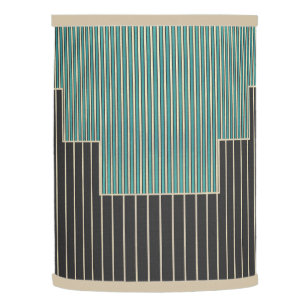 Abstract, elegant design, geometric, lines lamp shade