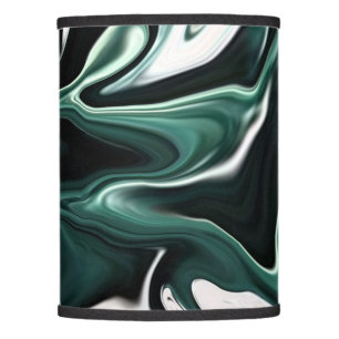 Abstract elegant fluid liquid marble flow texture lamp shade
