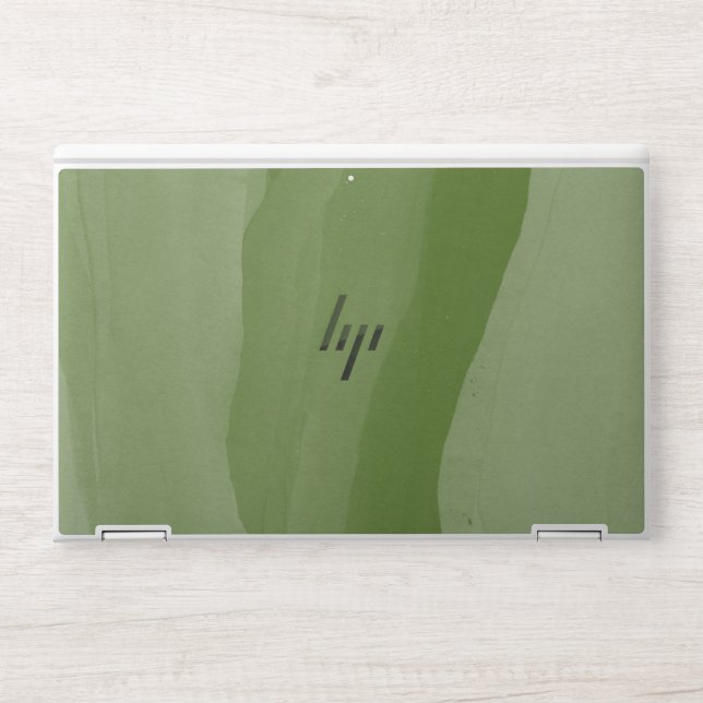    Abstract Elegant Ombre Marble  HP Laptop Skin (Front)