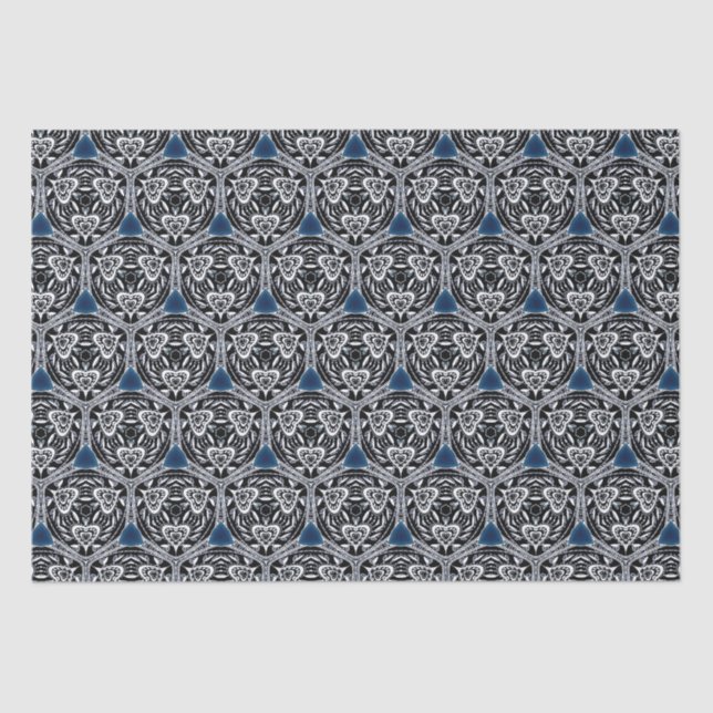 Abstract element tissue paper (Front)