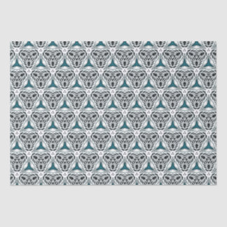 Abstract element tissue paper
