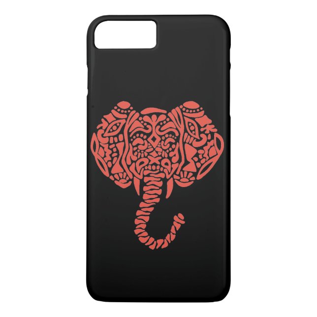 Abstract Elephant iPhone 8 Plus/7 Plus Case (Back)
