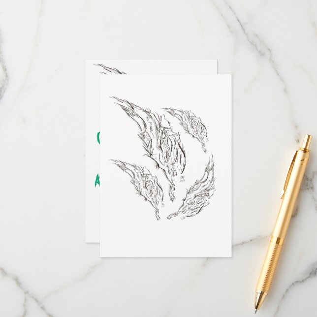 abstract enclosure card (Front/Back In Situ)