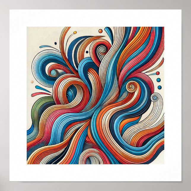 Abstract Enigma Poster (Front)