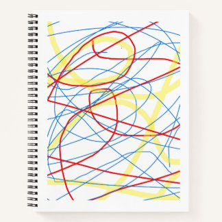 "Abstract Essence: A Planner Full of Color" Notebook