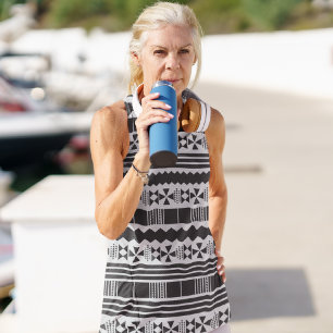 Abstract ethnic aztec tank top