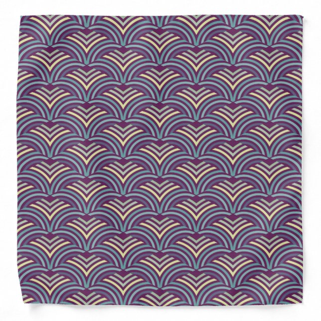 Abstract ethnic background 2 bandana (Front)