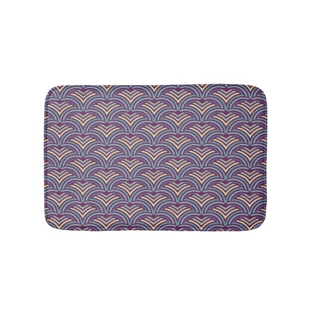 Abstract ethnic background 2 bathroom mat (Front)