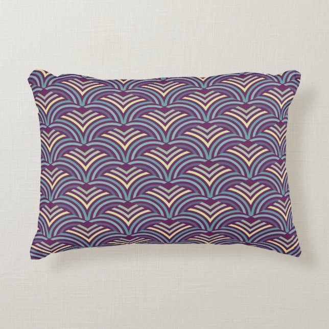 Abstract ethnic background 2 decorative pillow (Front)