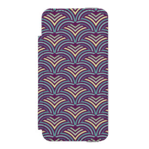 Abstract ethnic background 2 wallet case for iPhone SE/5/5s