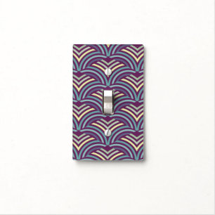 Abstract ethnic background 2 light switch cover