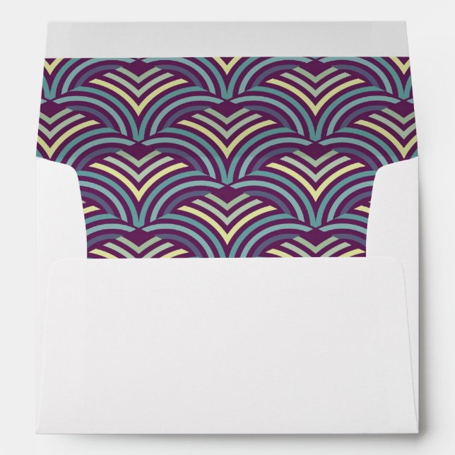 Abstract ethnic background envelope (Back (Bottom))
