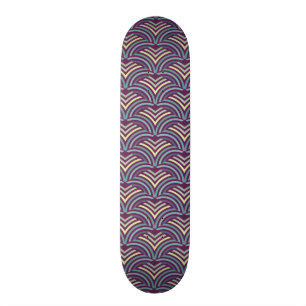 Abstract ethnic background skateboard deck