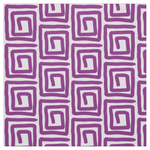 Abstract ethnic pattern fabric