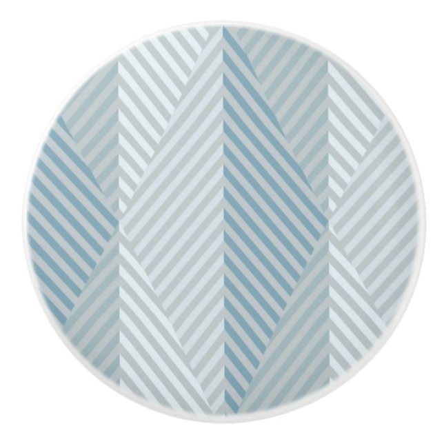 Abstract ethnic vector background ceramic knob (Front)