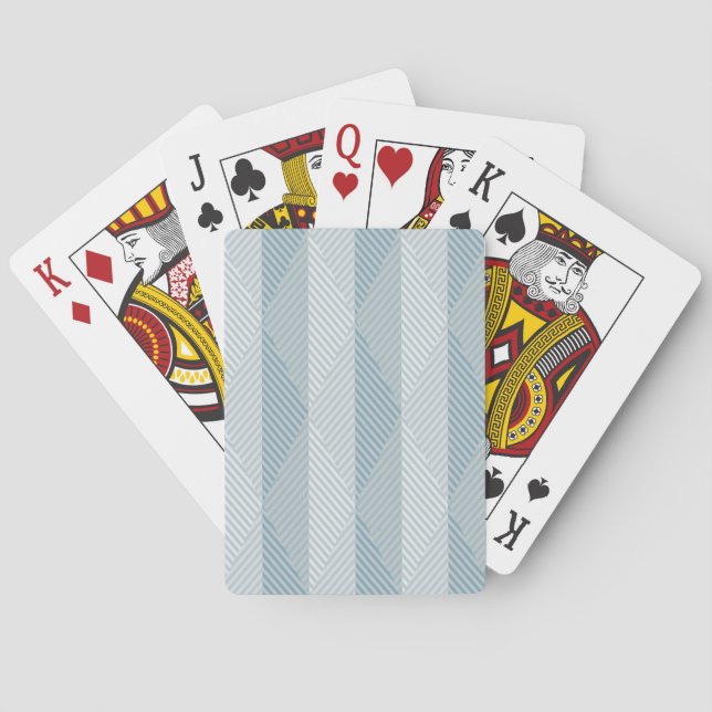 Abstract ethnic vector background poker cards (Back)