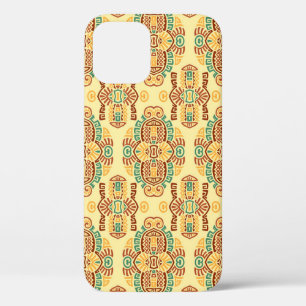 Abstract Ethnic vintage Seamless Pattern. Trendy b iPhone 12 Case