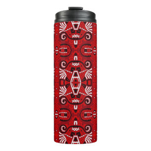 Abstract Ethnic vintage Seamless Pattern. Trendy b Thermal Tumbler