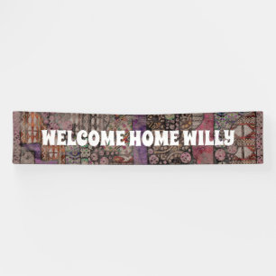 Abstract Ethno Pattern - Folklore Art 1 Banner