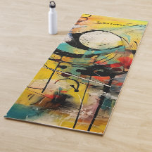 Abstract explosion of vibrant colors and dynamic 