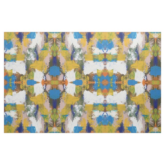 Abstract Expression #11(Large) by Michael Moffa Fabric (Yard)